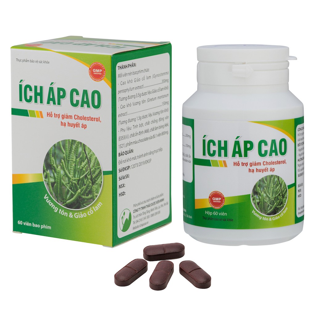 ÍCH ÁP CAO (60 viên) - Tốt cho người cao huyết áp