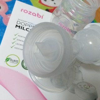 Van chân không máy hút sữa điện đôi Rozabi Basic