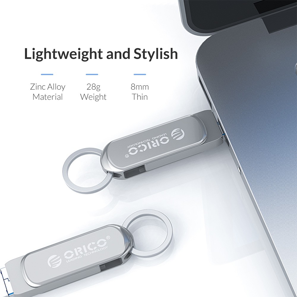 ORICO Đĩa U ba trong một Type-C MicroB USB3.0 32G 64GB | BigBuy360 - bigbuy360.vn
