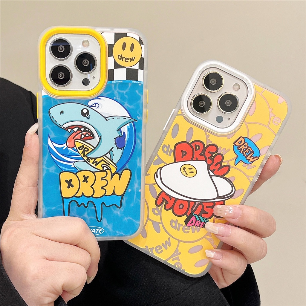 Ốp Điện Thoại TPU Mềm Ánh Xanh Cho iphone Case 13 Pro Max 12 Pro Max