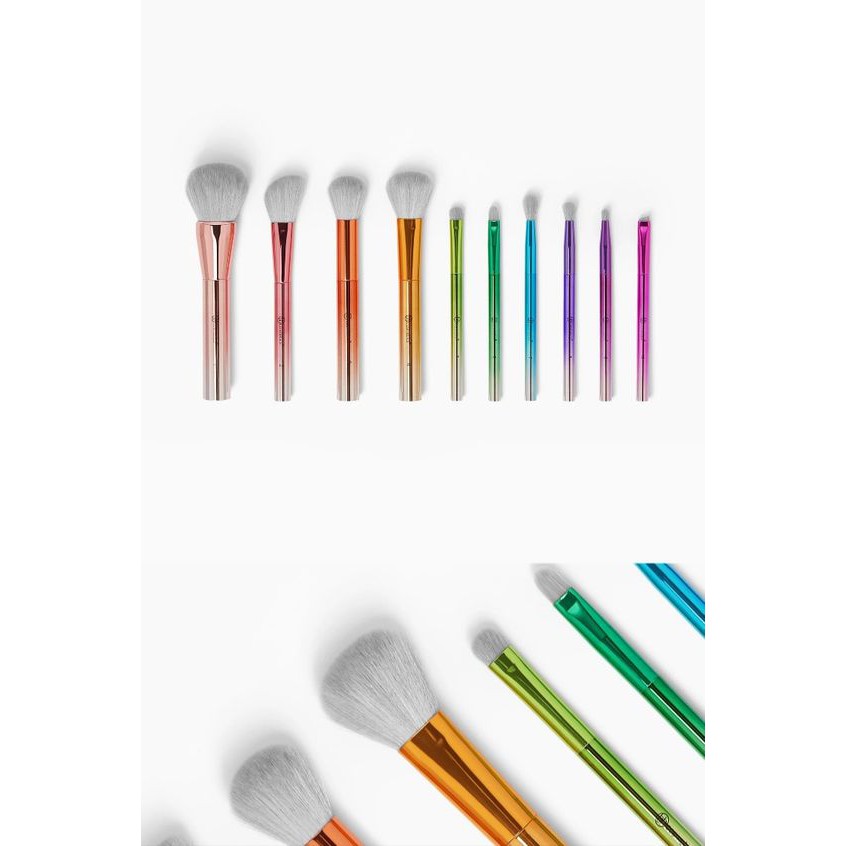 Set Cọ Trang Điểm BH Cosmetics Take Me Back To Brazil Brushes (10 cây)