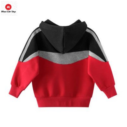 Áo hoodie bé trai, áo khoác nỉ bông cho bé 2 tuổi đến 9 tuổi, hàng xuất khẩu Âu Mỹ