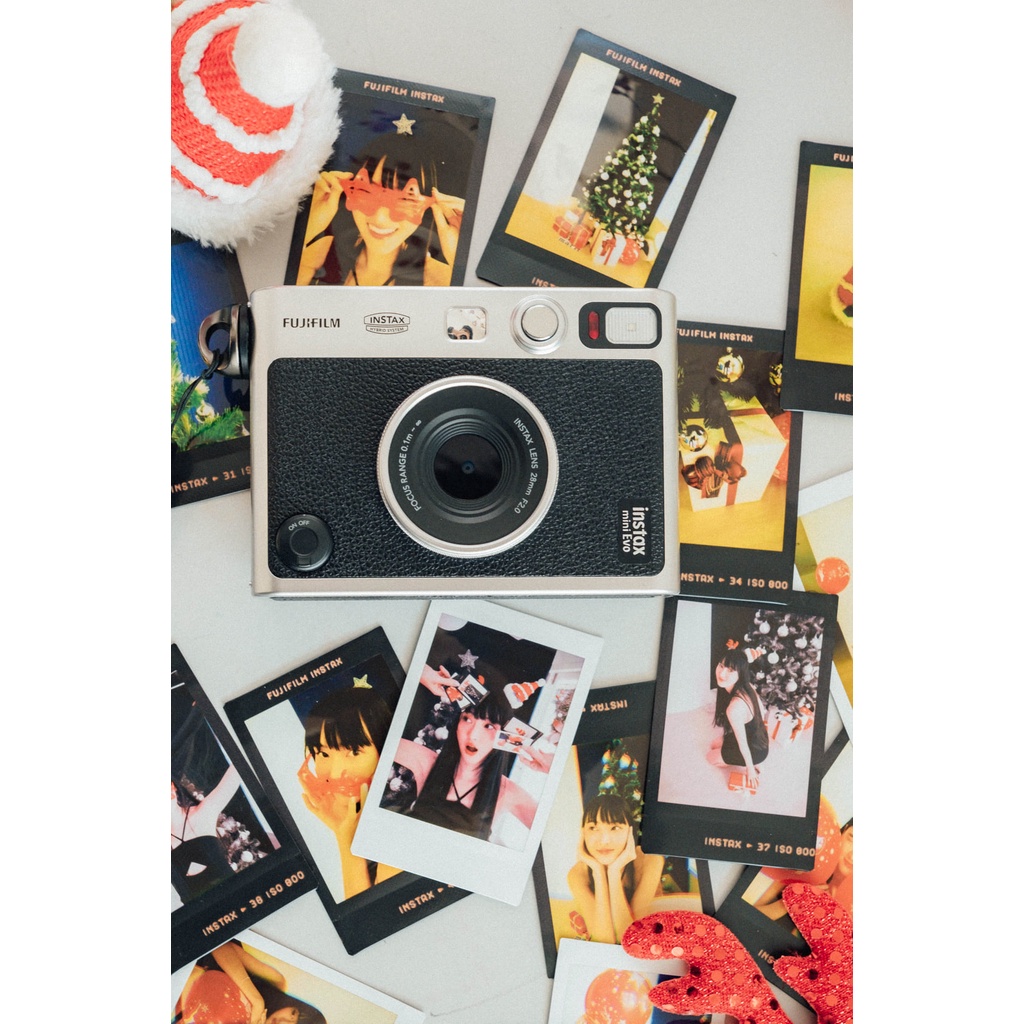 Máy Ảnh Chụp Lấy Ngay Fujifilm Instax Mini Evo - Chính Hãng l Fujifilm Instax Mini Evo Hybrid l BH 12 Tháng chính hãng