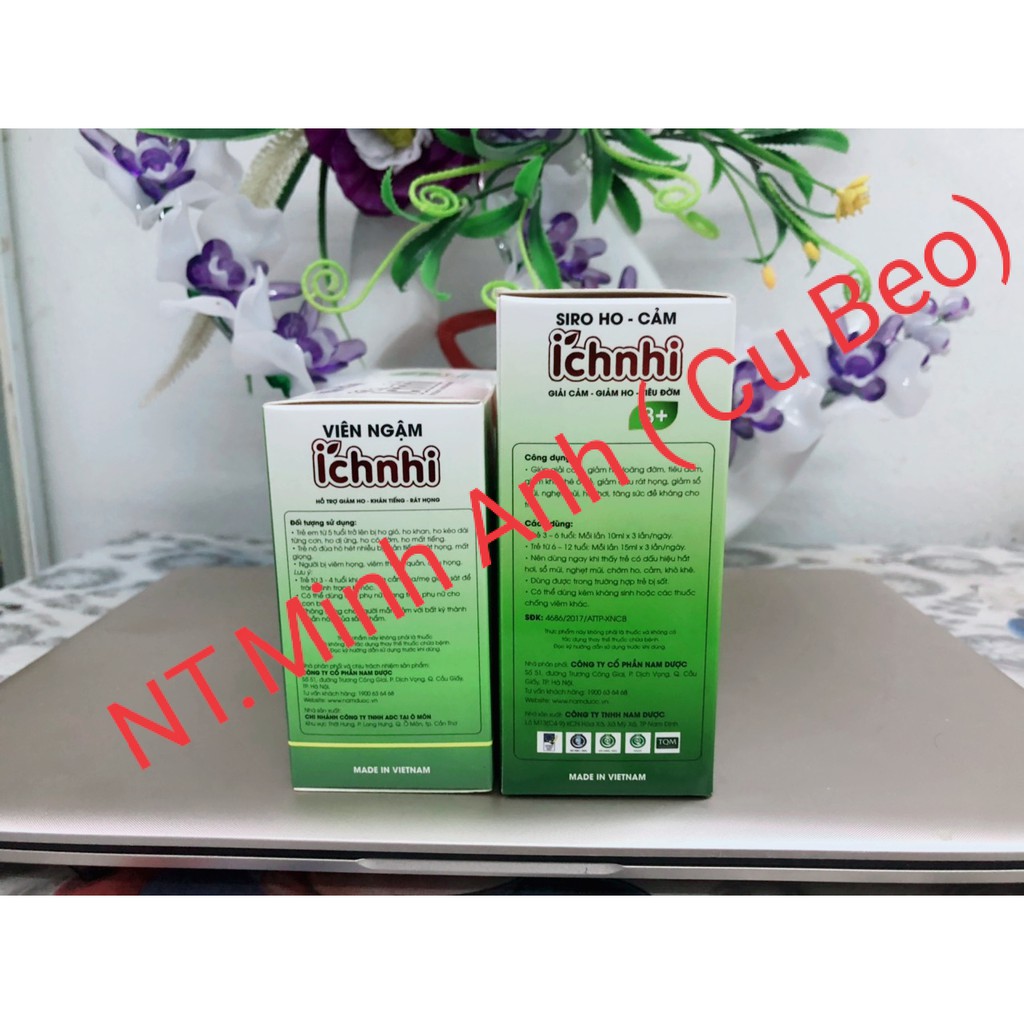 Siro  cho trẻ em Ích Nhi