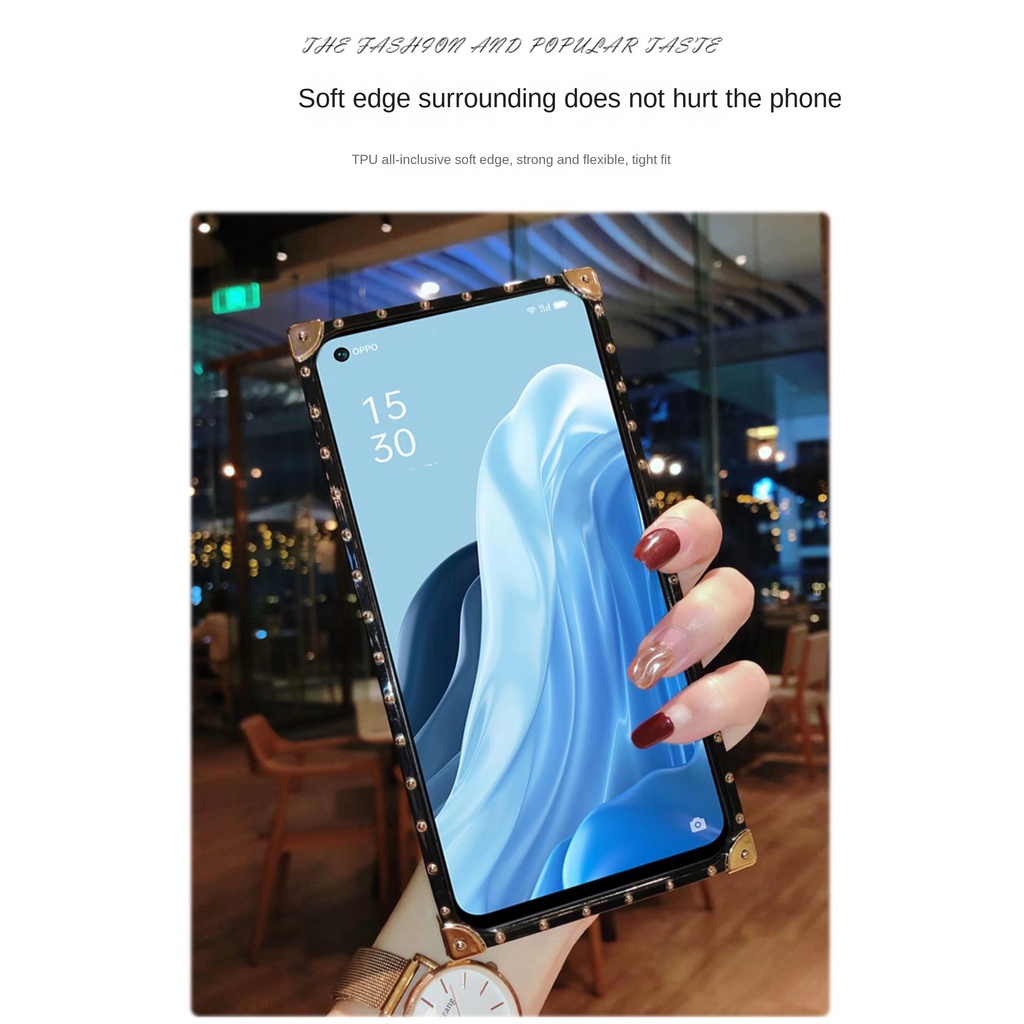 Ốp Điện Thoại Chống Sốc Có Nhẫn Đỡ Hình Gấu Cho OPPO Reno8 Z 5G Reno 7 Pro Reno 7Z