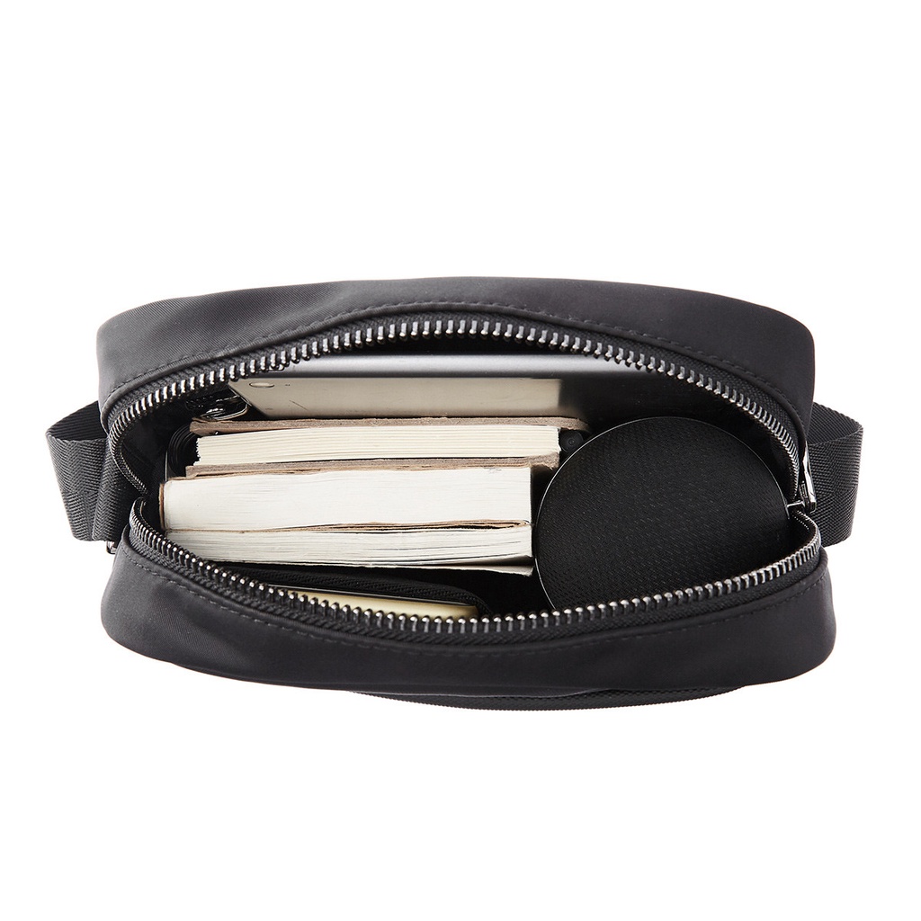 Túi đeo chéo nam Pierre cardin polyester cao cấp size 21.5x18x7.5cm