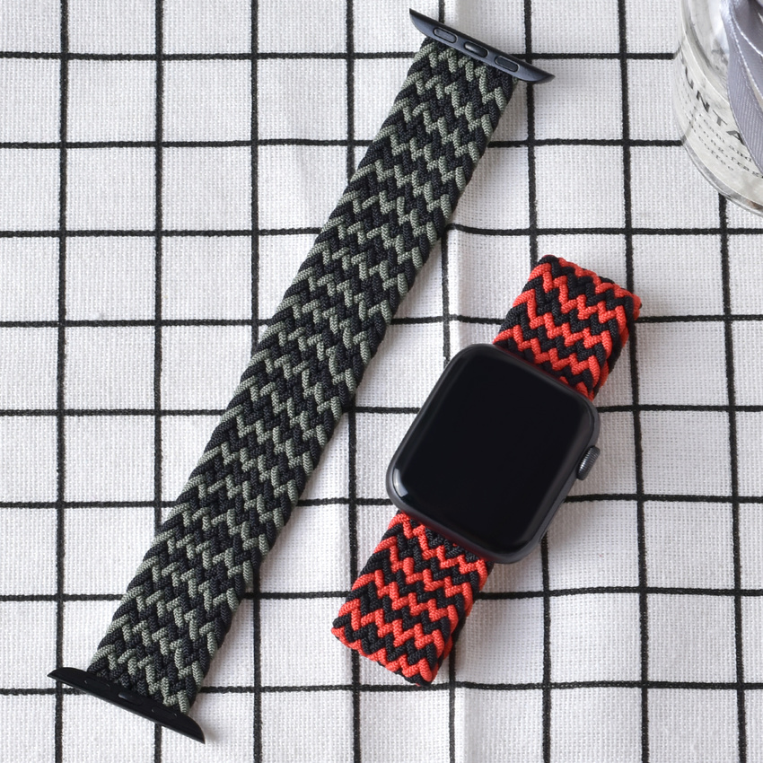 Dây Đeo Nylon Thay Thế Cho Đồng Hồ Apple Watch 44mm 40mm 38mm 42mm 1: 1