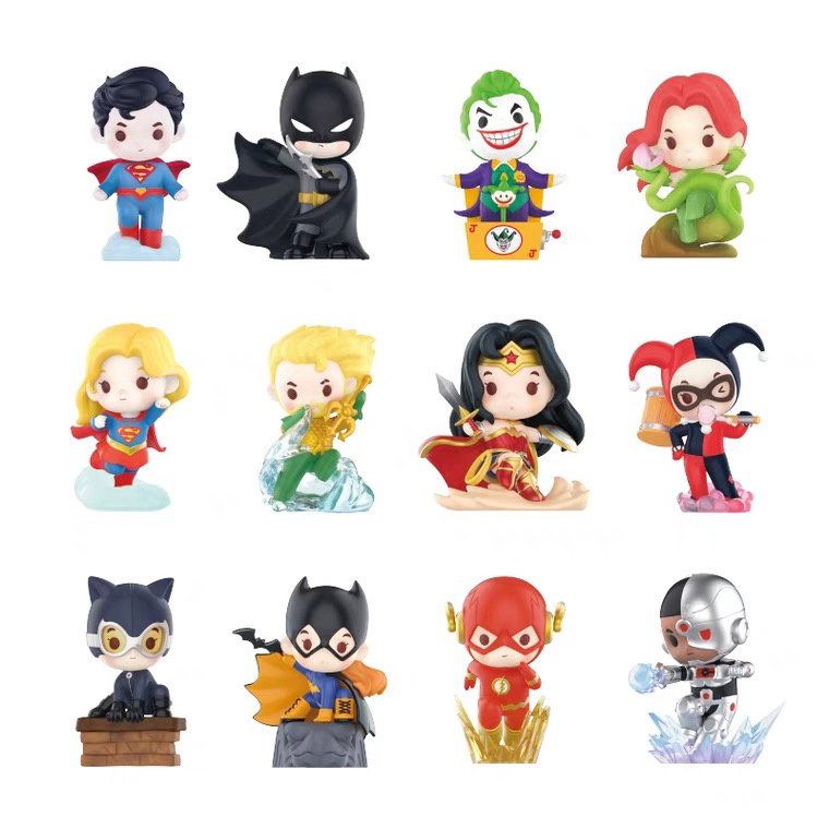 Mô Hình Búp Bê Popmart Trong Justice League Series Dễ Thương