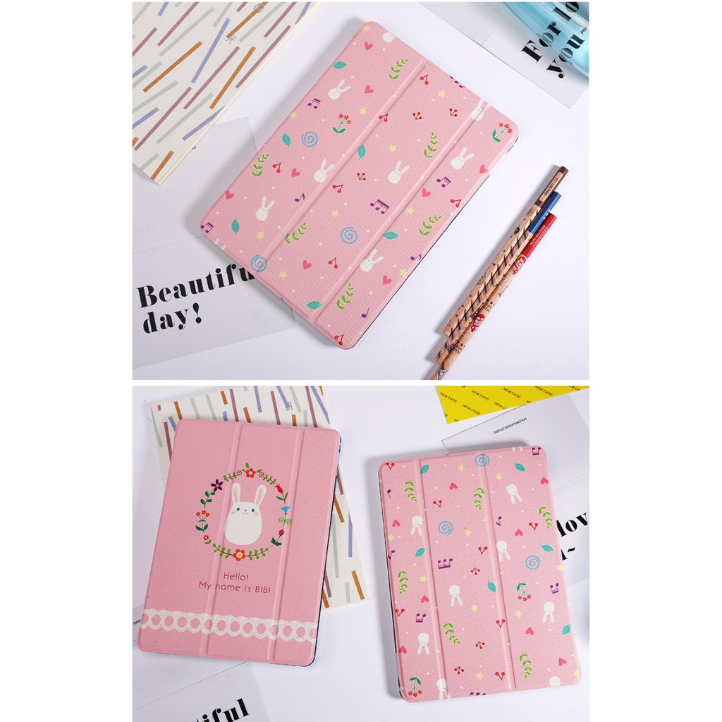 Bao da ipad Silicon hình Bibi cute ốp ipad Air 2/Air 1/Pro 10.5/Air 3/10.2 gen 7/8...MART CASE | BigBuy360 - bigbuy360.vn