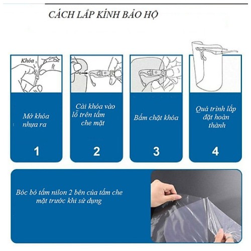 Kính bảo hộ y tế chống giọt bắn