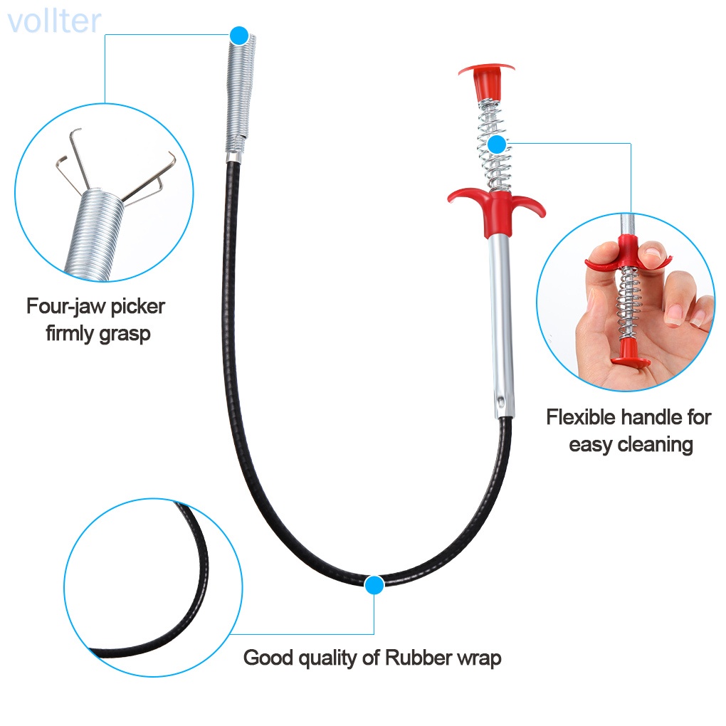 2 Móc vệ sinh ống thoát nước bồn rửa chén/phòng tắm tiện dụng