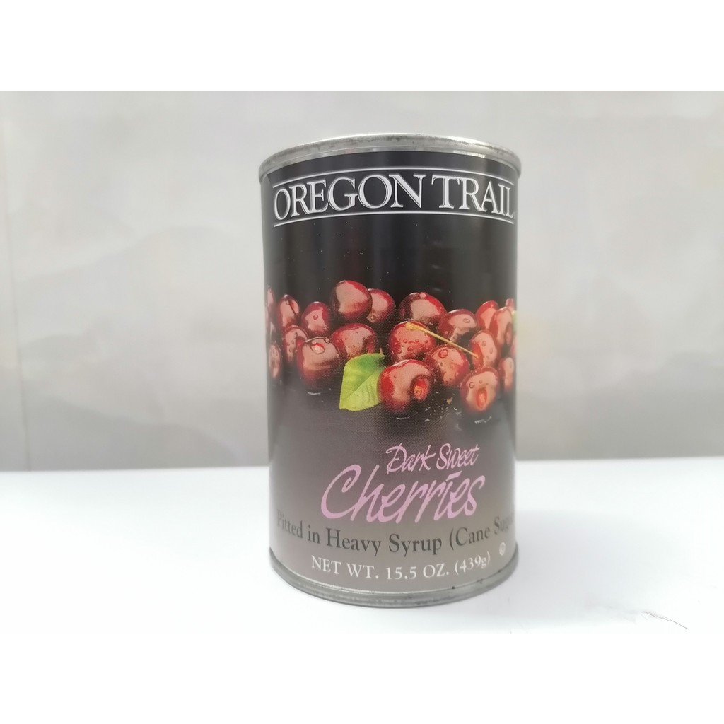 [439g] Quả Anh đào ngâm [USA] OREGON TRAIL Dark Sweet Cherries (als-hk)