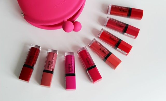 Son Bourjois Velvet các số 6, 9, 10, 14, 24, 25, 26, 28, 31, 32, 34, 45, 36, 37