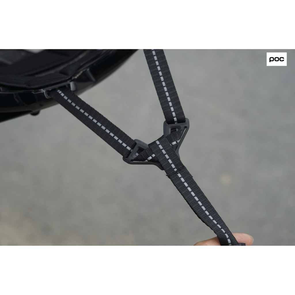 NÓN THỂ THAO POC 07 MÀU BẠC BÓNG KÈM TÚI VÀ HỘP CHÍNH HÃNG