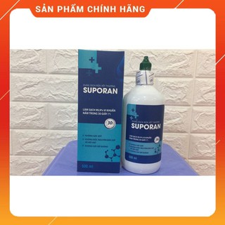 Dung dịch rửa vết thương, sát khuẩn Suporan 500ml (tặng kèm vòi xịt), hiệu quả cao, an toàn tuyệt đối