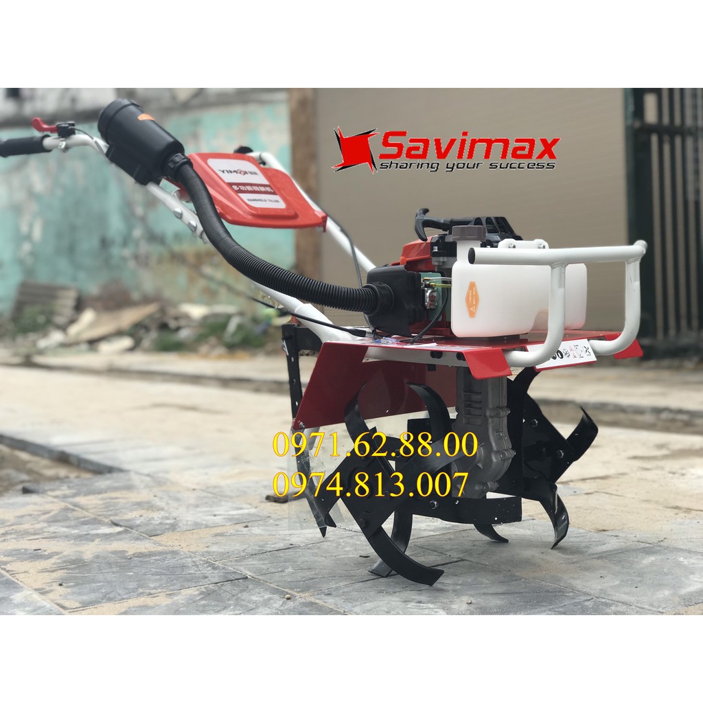 Máy xới đất mini chạy xăng 2 thì cực khỏe YM-680