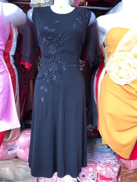 Đầm dạ hội ngắn trung niên mẫu G26