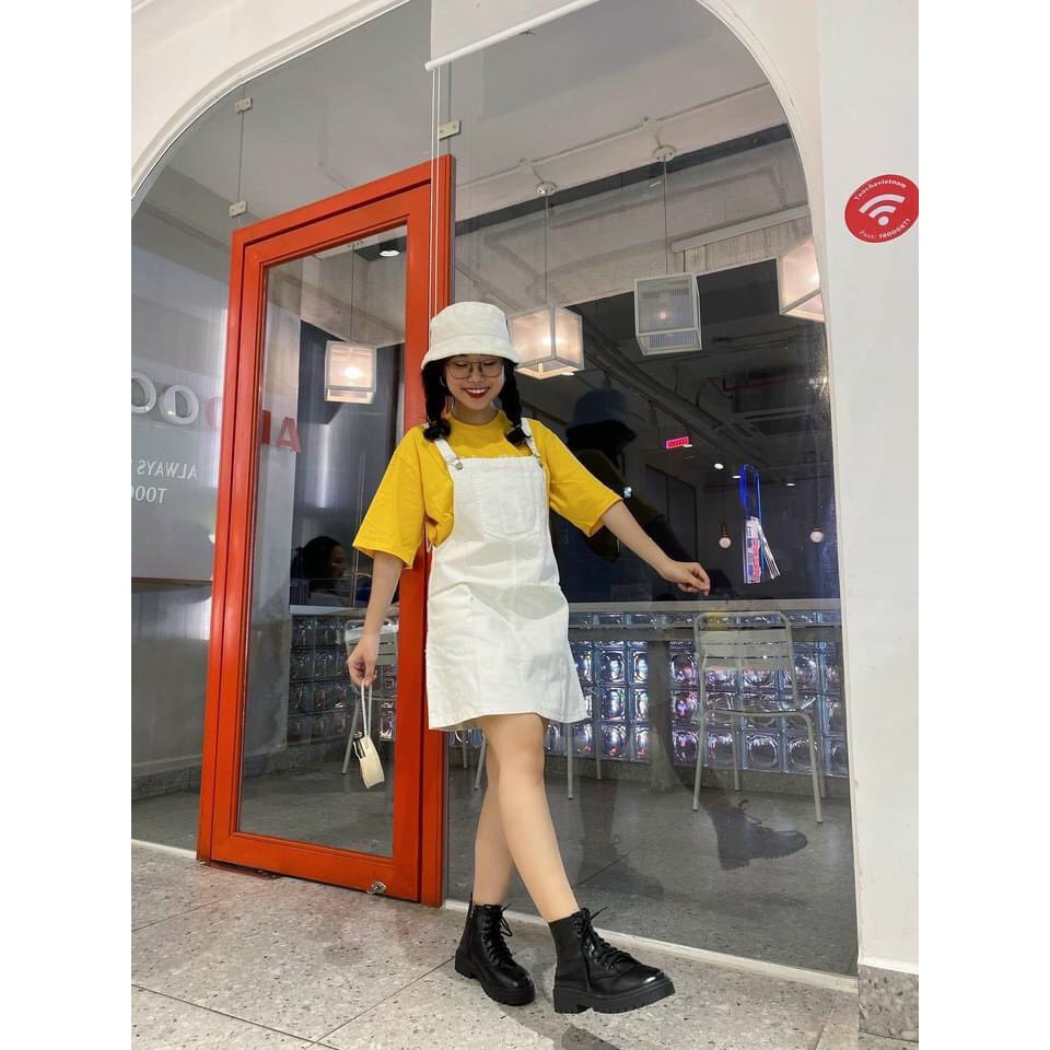 [Freeship] Yếm jeans nữ baby cute dễ thương thời trang Noble NB191