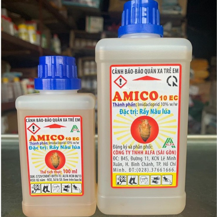 Amico 10EC Thuốc trị rầy nâu, bọ trĩ cho cây trồng