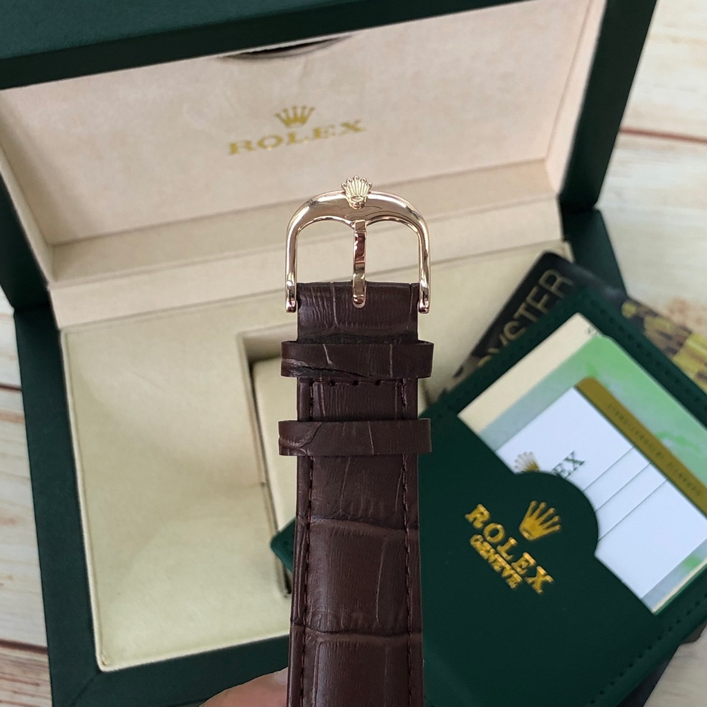 Đồng Hồ Nam RL GENEVE 6 Kim Trăng Sao, Cơ Lộ Máy Automatic Nhật Size 41, Chống Nước 5ATM [Bảo Hành 18 Tháng - 1 Đổi 1 15