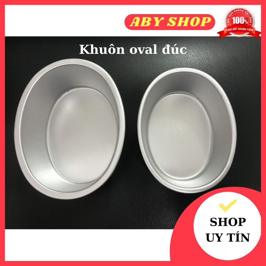 Khuôn oval đúc ⚡ MẪU MỚI ⚡ khuôn oval đúc MINI D04 11cm được gia công tỷ mỹ, sắc xảo rất chắc chắn