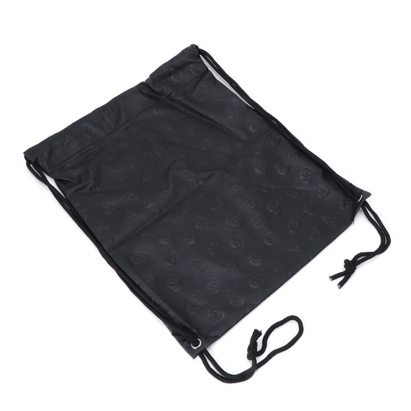 Ba Lô Rút Dây Thể Thao In Hình Đầu Lâu Thời Trang Unisex