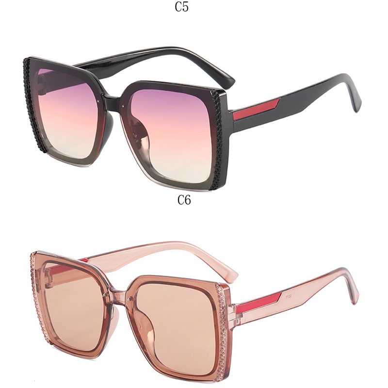 Kính Mát Gọng Vuông Chống Tia UV Thời Trang