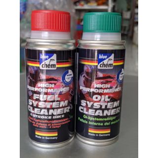 [ FREESHIP XTRA ] Xúc Rửa Động Cơ Blue Chem Oil System Cleaner & Vệ Sinh Buồng Đốt Bluechem Fuel System Cleaner