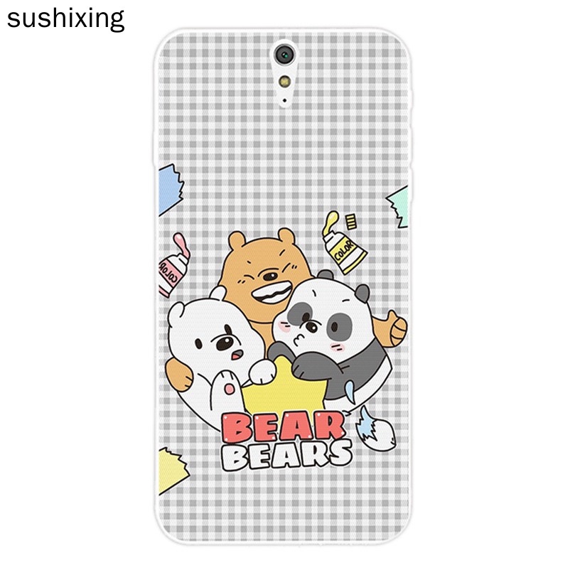 Ốp lưng We Bare Bears dễ thương nhiều mẫu mã cho điện thoại SONY C5 X XA XA1 XA2 ULTRA L1 L2 Z5 PERFORMANCE PLUS