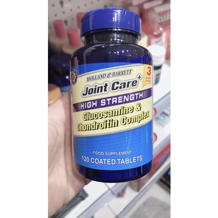 UK-  Viên uống hỗ trợ cải thiện Xương Khớp Glucosamine Joint care Lọ 120 viên