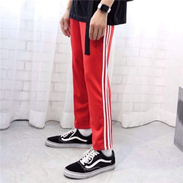 QUẦN 3LINE PANTS ĐỎ - HOT