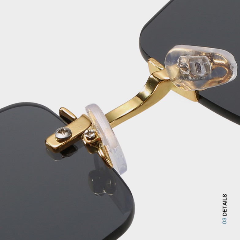 Kính Râm Nam Nữ Không Gọng Chống Tia Uv400 Thời Trang 2020 | BigBuy360 - bigbuy360.vn