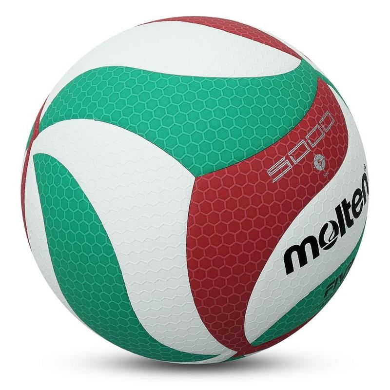 Qủa Bóng Chuyền Molten FIVB V5M5000 V5M4500 5000 Bằng PU Siêu Mềm Cho Nam Và Nữ