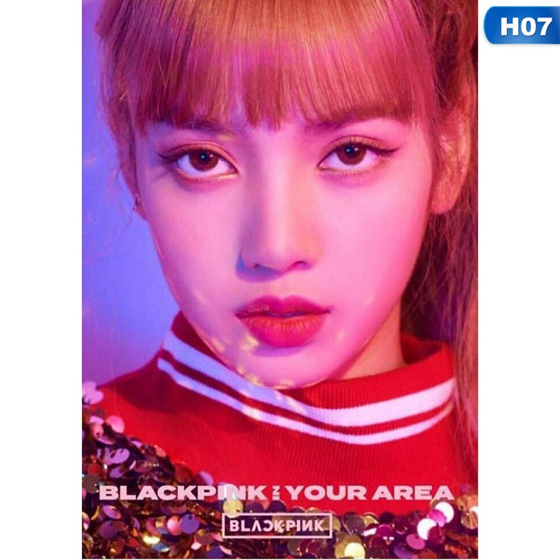 Poster in hình nhóm nhạc KPOP blackpink độc đáo