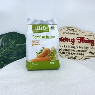 Bột nêm ăn dặm dinh dưỡng tiêu chuẩn Bio của Đức 290gr dùng cho bé bắt đầu ăn dặm