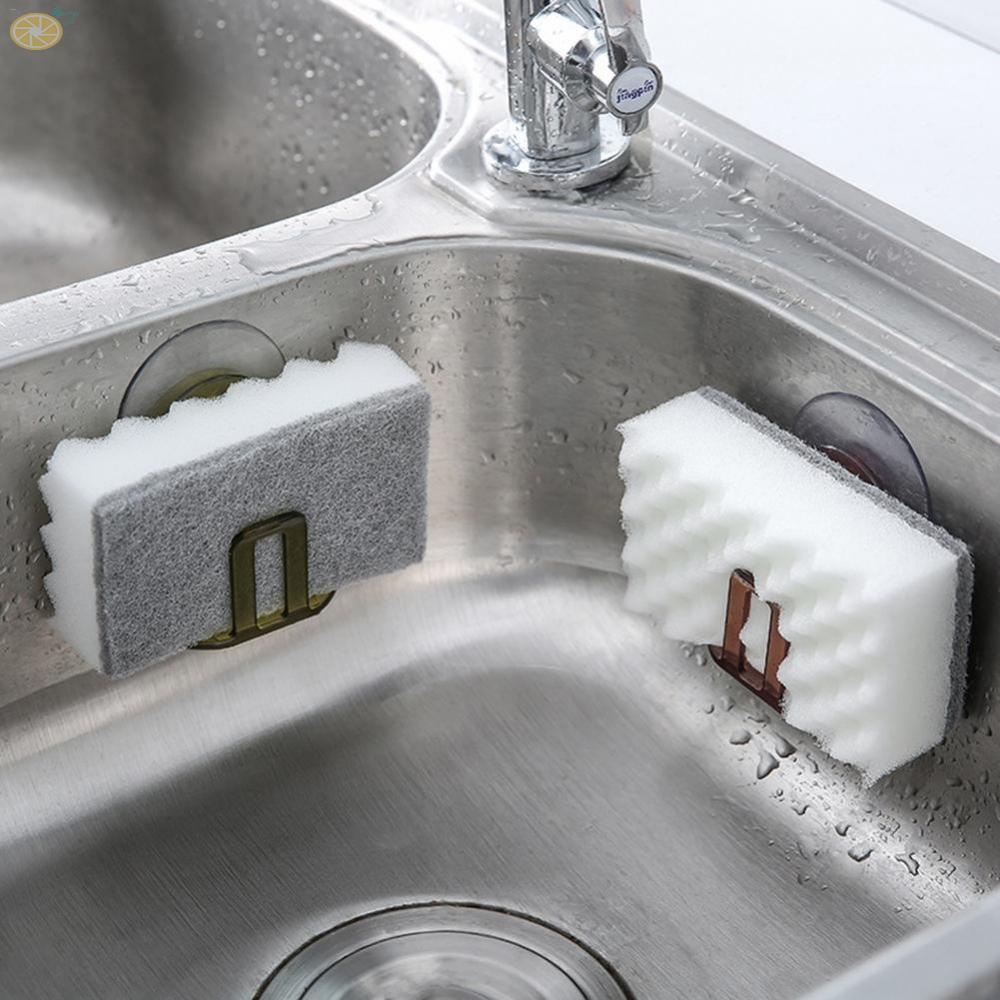 【VARSTR】Deluxe Kitchen Sink Suction Holder For Sponges, Scrubbers, Soap, Kitchen