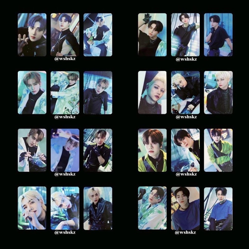 Ảnh thẻ ngẫu nhiên Stray Kids chính hãng - Maniac tour MD random pack