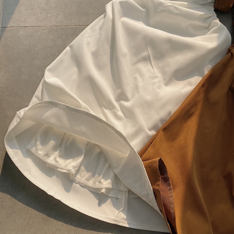 ĐẦM XINH ELLA DRESS thiết kế đầm tay bồng khoét eo hở lưng cột nơ quyến rũ có lớp lót bên trong ôm body xoè nhẹ đuôi váy | BigBuy360 - bigbuy360.vn
