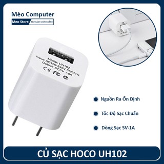 Củ sạc HOCO UH102 Chính Hãng Cao Cấp - Hỗ trợ sạc nhanh - 5V/1A