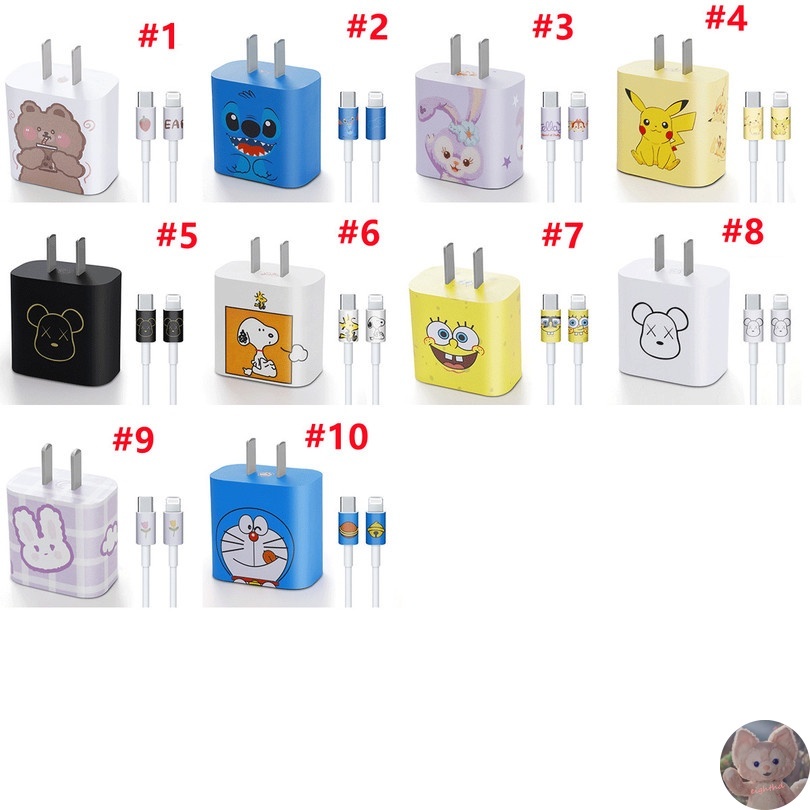 Miếng dán củ sạc 5w cao cấp dành cho Iphone 13 12 11 pro max 6s 8 plus 7 plus | BigBuy360 - bigbuy360.vn