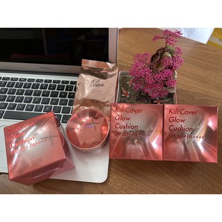 Set Phấn Nước Clio Kill Cover Glow Cushion SPF50+ Pa+++[KÈM LÕI]