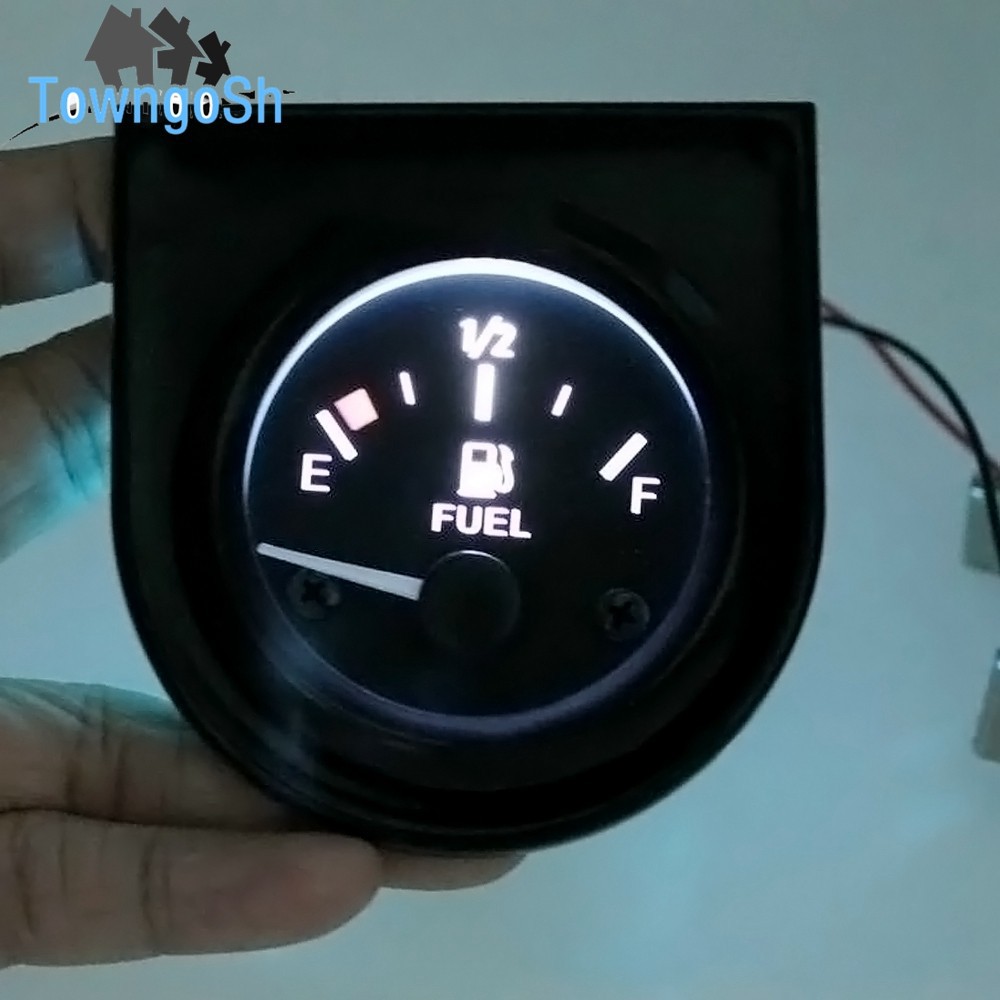 Đồng hồ đo nhiên liệu 52mm gắn bộ phận cảm biến dành cho xe ô tô