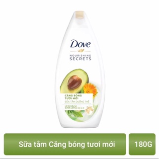 SỮA TẮM DOVE CĂNG BÓNG SÁNG MỊN 120G & 180G