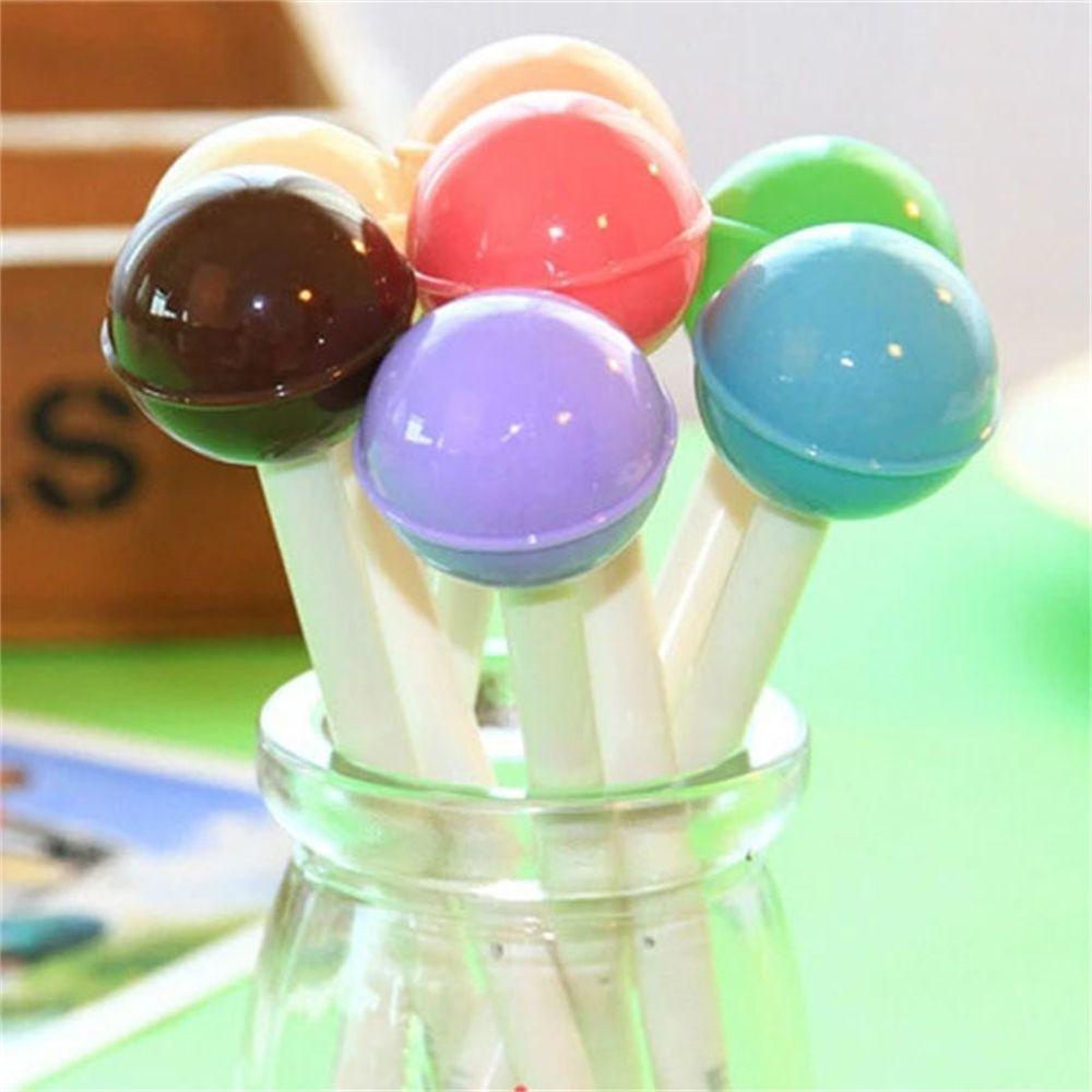 PEWANY Bút Mực Gel Hình Kẹo Mút Dễ Thương Cho Học Sinh