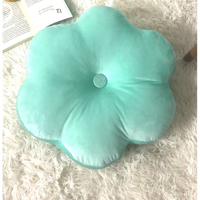 Đệm ghế, gối trang trí, gối tựa gối ôm hình bông hoa - Kanta store