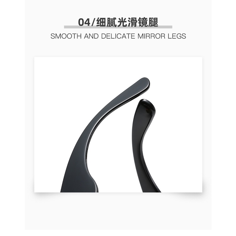 Kính Mát Chống Tia UV Gọng Vuông Mới Cho Nữ