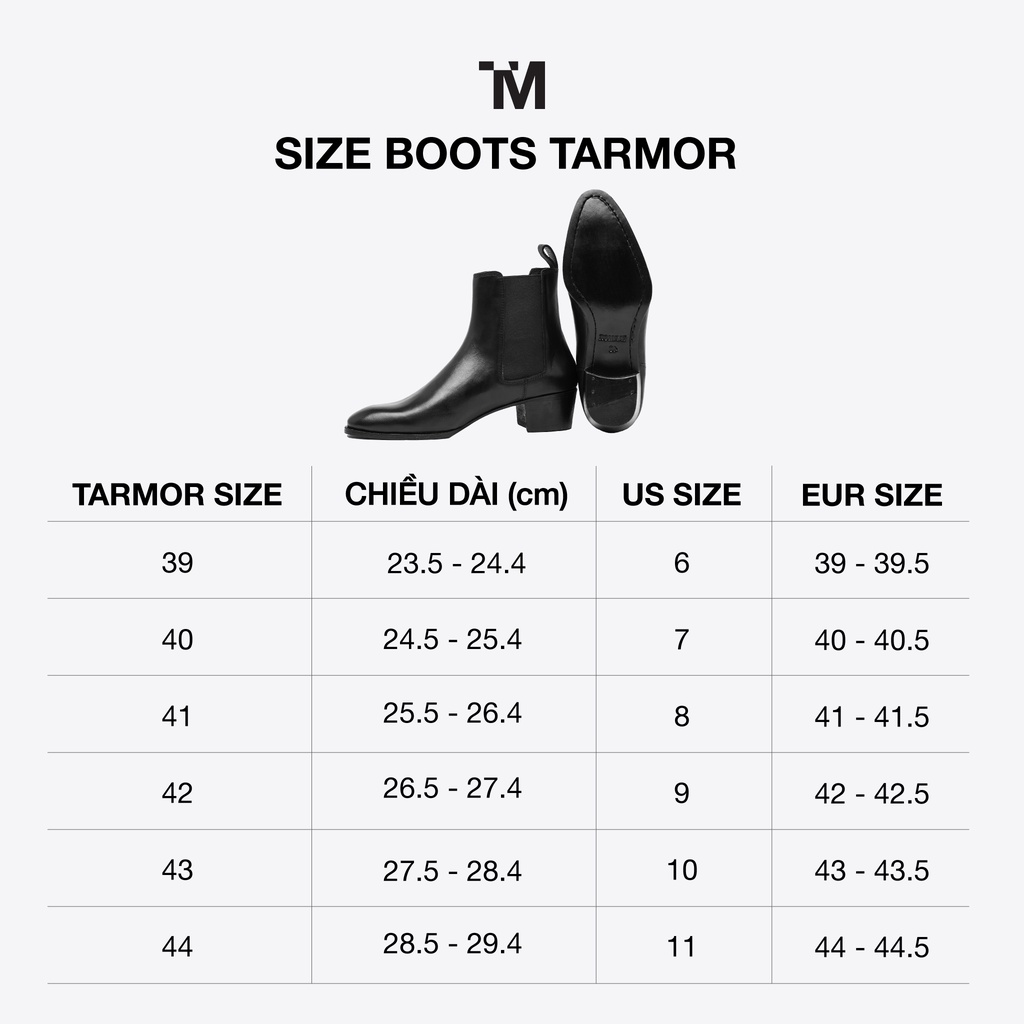 Giày Boots Nam TARMOR Màu Nâu Da Lộn Kèm Phụ Kiện Harness Chain Boots In Tobacco Suede