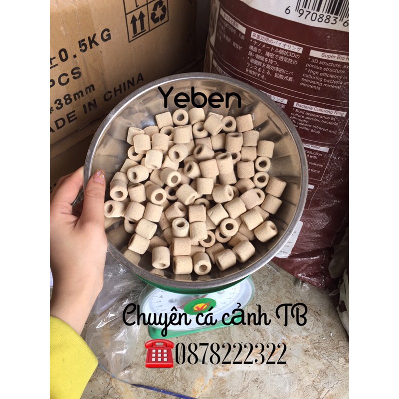 Vật liệu lọc yeben (giá bán 1kg)