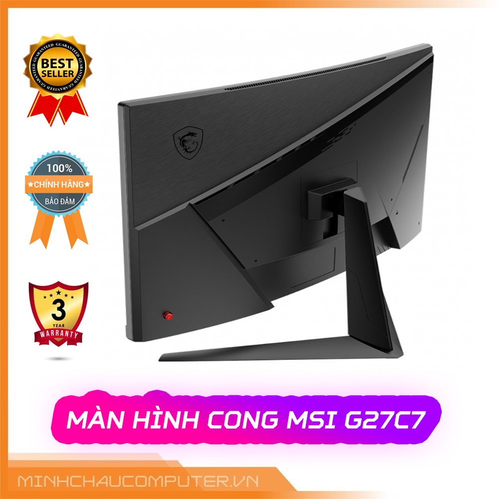 Màn hình MSI Optix G27C5/ G27C7 165Hz - Hàng chính hãng