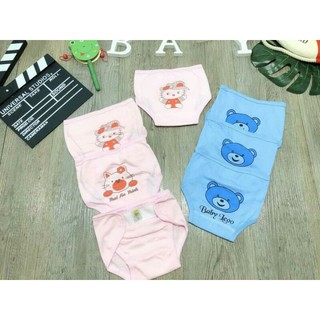 Quần đóng bỉm baby leo